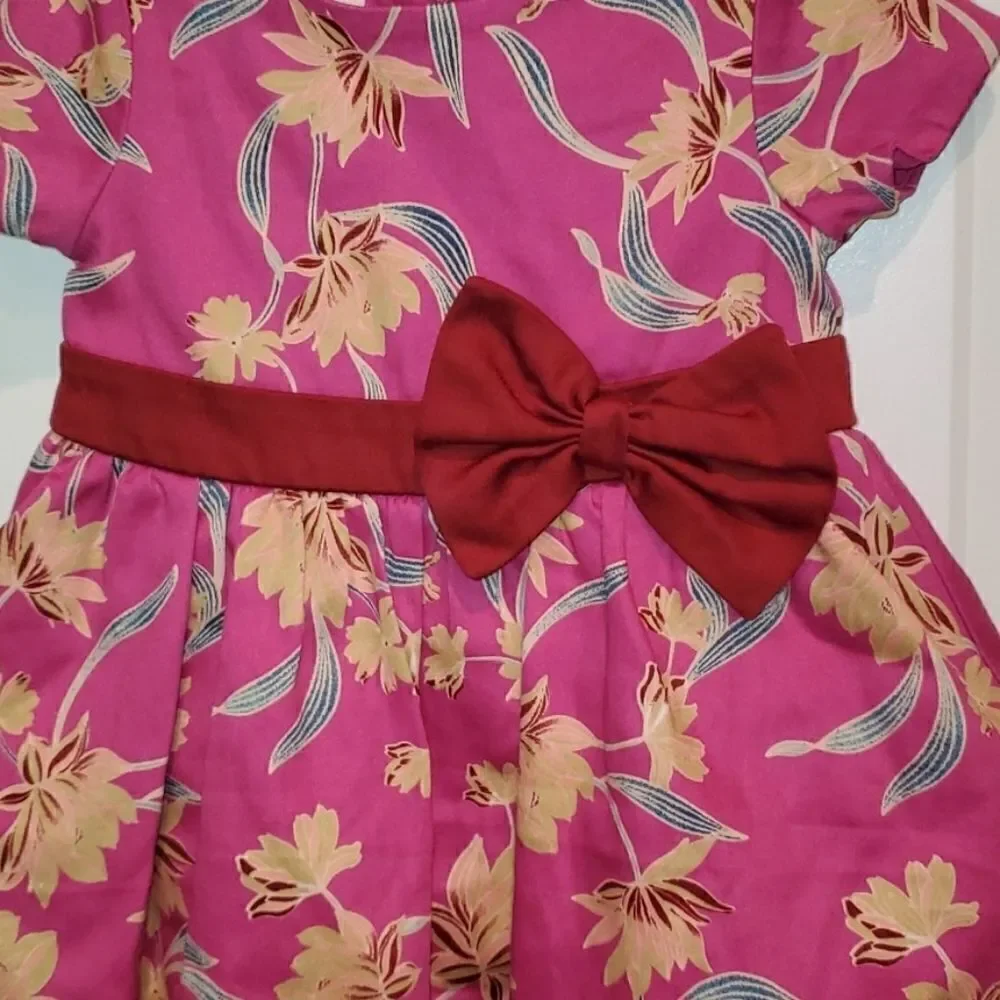 Spencer by Jacqueline Smith Printed Bow Dress